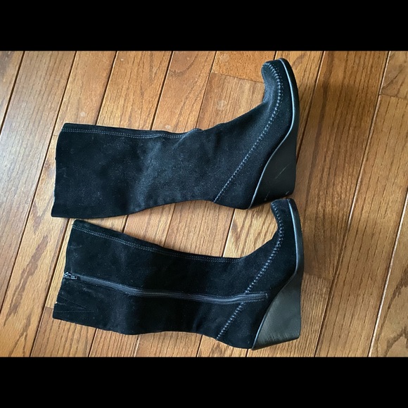 Aerosoles Gather around wedge suede boot 5 1/2 - Picture 5 of 6